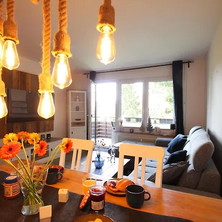 Апартаменты Lightquartier Treefield -sauna - Balkon- Waldnaehe *