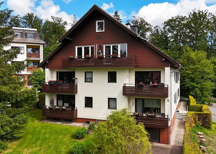 Daire Lightquartier Treefield -sauna - Balkon- Waldnaehe Braunlage